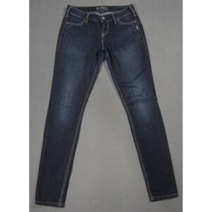 Silver Jeans Suki Jegging Womens 27x31 Low Rise Dark Wash Blue Denim Curvy Fit